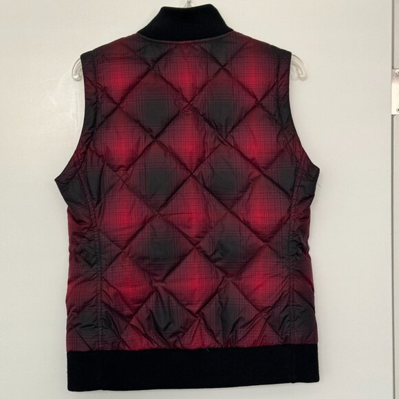 Eddie Bauer Down Vest Skyler red and black - Picture 3 of 8